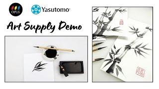 Sumi e, Silverpoint and Origami Virtual Demo hosted by Opus Art Supplies