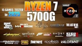 Ryzen 7 5700G Gaming Test in late 2024 - is it worth for Gaming?