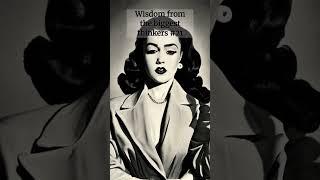 Hedy Lamarr - A Glimpse of Motivational Wisdom #motivational #shorts  #motivation #feminist