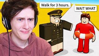 I do the HARDEST Roblox Army training EVER.. (3 HOURS!!)