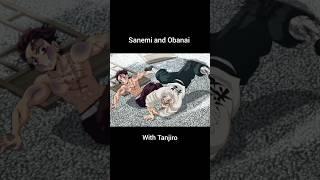 Others Hashira with Tanjiro vs Sanemi & Obanai with Tanjiro #demonslayer #kny #anime