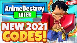 (2021) ANIME DESTROYERS SIMULATOR CODES *FREE YEN* ALL NEW ROBLOX ANIME DESTROYERS SIMULATOR CODES!