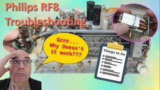 Troubleshooting a Philips RF8 radio - Let's find out why it doesn't work!