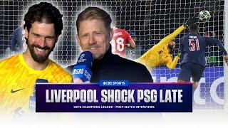 "GREATEST goalkeeping display" Jamie & Peter PRAISE Alisson | "DESERVED to win" Enrique explains 