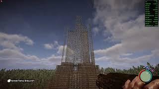 THE MAKING OF TALLEST TOWER IN SONS OF THE FOREST