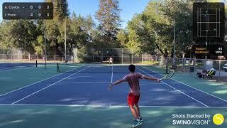 Tournavus Group Stage - Austin Conlon (UTR 4.50) vs. Ilya Priest (UTR 4.95) - W 6-4, 4-6, 1-0 (10-6)