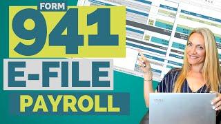 How To E-file Form 941 (Online, Late, Payments, S-corp) -- EMPLOYER PAYROLL BASICS!