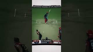 Young Abhishek Sharma️‍#criceditzz #cricket #youtubeshorts #shortvideo