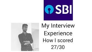 My SBI PO Interview Experience | How I scored 27/30 in Interview | Tamil |