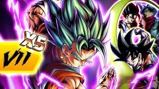 ¡LOCURA TOTAL! X5 ZENKAI BENCHSVEGITO BLUE ULTRADragon Ball legends