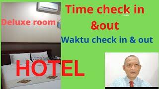 waktu check in & check out di hotel