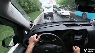 POV. Driving and speech around the city of Bucharest‼️