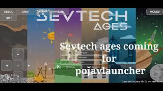 Sevtech ages for pojavlauncher | in android #short #minecraftshort #minecraftmeme