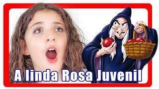 A Linda Rosa Juvenil Branca de Neve e a Bruxa Má[DVD Cantigas de Roda] Desenho Infantil - Kids Songs