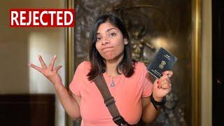 My Schengen Visa Rejection Story - Denied From EUROPE Twice!