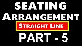 Straight Line (Seating) Arrangement Short Trick Part - 5