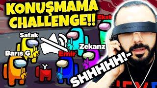 HİÇ KONUŞMADAN VE YAZIŞMADAN AMONG US OYNAMA CHALLENGE!! ÇOK ZOOOR VE EĞLENCELİ!! | Barış Can