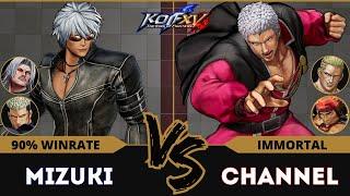 KOFXV️MIZUKI (K'/O.Rugal/Goenitz) vs CHANNEL (Geese/Ralf/O.Yashiro)️Replay Match - 09/24