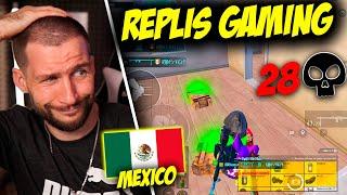 OTRO MEXICANO MAS QUE REVIENTA!! QUEDO LOCO AL VER EL NIVEL QUE TRAE REPLIS GAMING!! PUBG M / LVLLOW