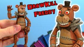 ЛЕПИМ АНИМАТРОНИКА DRAWKILL FREDDY из ФНАФ | FNAF MODELLING CLAY