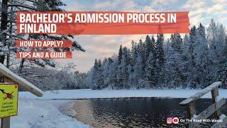 Bachelor's Degree Admission Process - How To Apply & Fill Application Form - Study In Finland