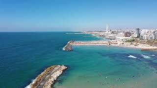 FLIGHT OVER    TEL AVIV BEACH  MEDITATION