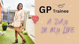 A day in my life| 10 hour shift as a GP trainee, my doctors bag, home visits etc..