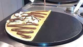 Nutella Banana and Nutella Strawberry Blueb Crepe