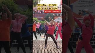 SENAM USIA 50thn | full vidio di youtube Tinydance AEROBIK LANSIA | Tinydance #tinydance