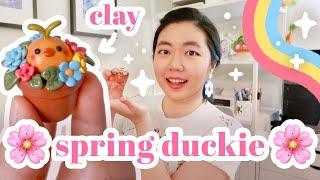  miniature clay spring duckie ⭐️ YeppenHowTo ⭐️