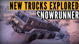 Comparing the SnowRunner Phase 4 trucks on PTS (Amur Russia gameplay)