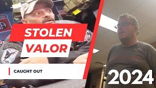 Stolen Valor Being Caught Out 2024 - Called Out Fake Veterans