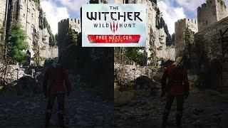 The Witcher 3 Next-gen Update PC Comparison without raytracing