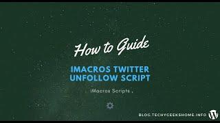 How to Mass Unfollow on Twitter