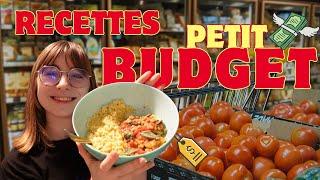 3 RECETTES PETIT BUDGET (moins de 3 €)