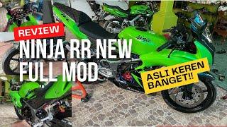 Review Ninja RR New 2012 Full Modifikasi Semi Hedon ️️️