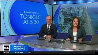 WFOR | CBS News Miami at 5pm - Headlines, Open and Closing - March 7, 2025