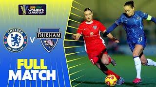 Full Match: Chelsea v Durham | Subway Women's League Cup Quarter-Final 24/25