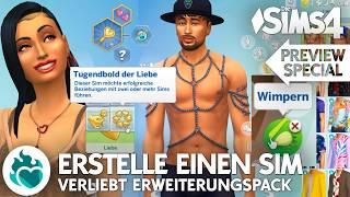 CAS ️ Alle Frisuren, Outfits, Accessoires,...: Die Sims 4 VERLIEBT Erweiterungspack  Preview