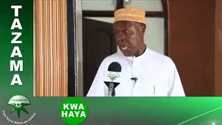 Sheikh Hashim Rusaganya - Wanaume msivae vitu vya Kike