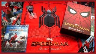 SPIDER-MAN: HOMECOMING - LIMITED BLU-RAY/DVD COLLECTOR'S EDITION UNBOXING