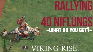 40 X NIFLUNG LEADER RALLIES / VIKING RISE / GAMEPLAY, TIPS & HINTS (NOW WITH SOUND!)