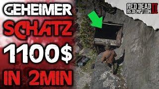 1100$ in 2 MIN Fundort - schnelles Geld - Red Dead Redemption 2 Guide Deutsch Tipps & Tricks