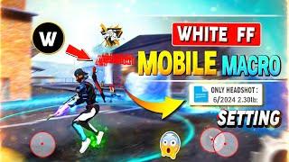 White FF New Mobile Macro Free Fire  Macro Free Fire Android 2025