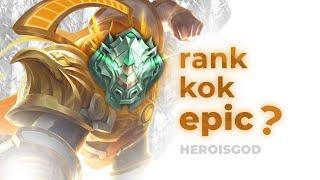 rank kok epic sih ??? | hertod MLBB