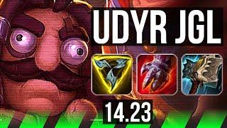 UDYR vs LEE SIN (JGL) | 700+ games | KR Diamond | 14.23