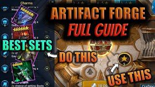 Artifact Forge | Guide And Tips | Best Gear Set | Raid Shadow Legends