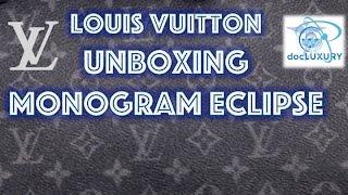 LOUIS VUITTON pochette voyage MM monogram eclipse | UNBOXING reveal