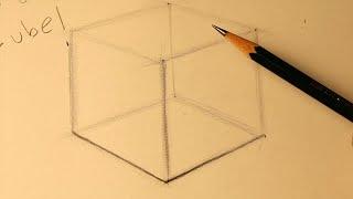 THE BEST Way to Draw a Cube Like a Pro!