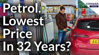 Petrol - Lowest Real Price In 32 Years?